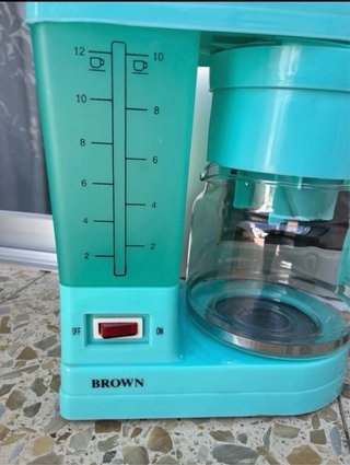 Cafetera BROWN azul