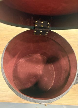 Maleta cilíndrica/Sombrerera Vintage +2Carruseles