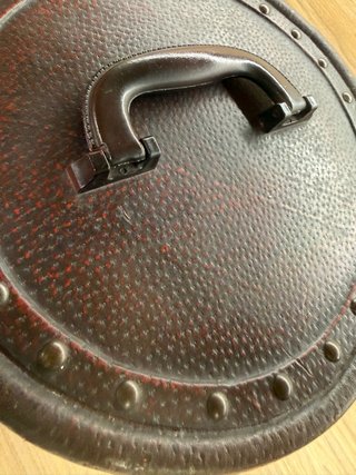 Maleta cilíndrica/Sombrerera Vintage +2Carruseles