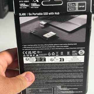 SSD 1TB Lexar Professional Go SSD + HUB USB-C