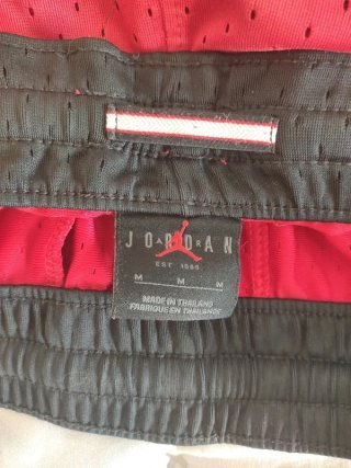 Pantalón corto Jordan Rojo y Negro