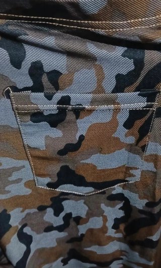 Calças Curtas Leggings Camufladas