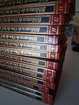 Lote de 14 libros Biblioteca de oro de la cocina