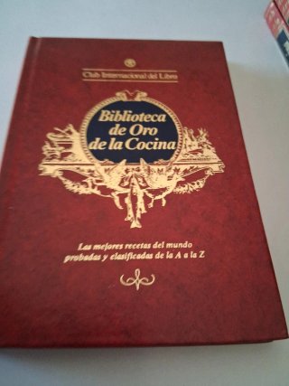 Lote de 14 libros Biblioteca de oro de la cocina