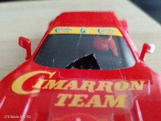Scalextric Coche Rojo Camarón Moda