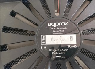 Soporte para portátil con ventilador