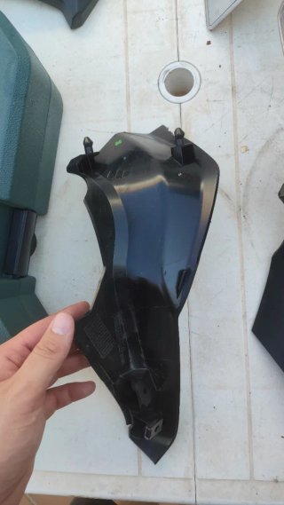 Juego Carenado Cockpit Infield Triumph Tiger Sport