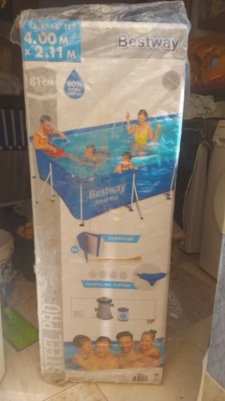 Piscina Bestway Steel Pro 4.00m x 2.11m