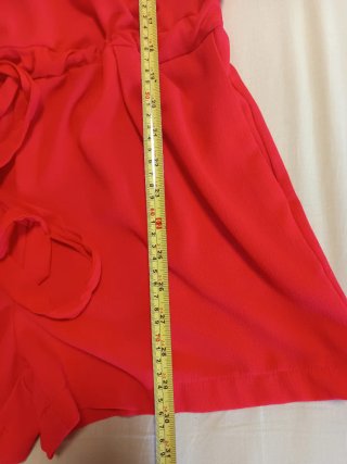 Mono Zara Rojo Talla M