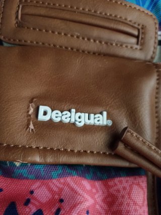 Bolso Desigual Multicolor Marrón