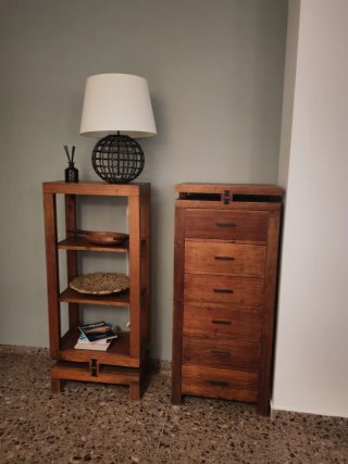 Conjunto Estanterías de madera