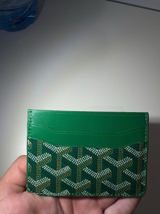 Tarjeta Goyard Verde