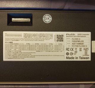 Filco Majestouch Xacro M3A 65% Double Shot PBT