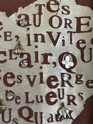 T-shirt donna con cuore e scritte taglia unica