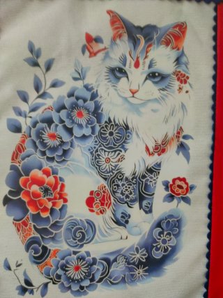 OFERTACarpeta gato guipur portadocumentos 32 x 37