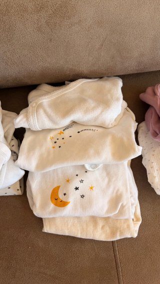 Lote Bodies Bebé Niña Estrellas Unicornio