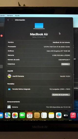 MacBook Air Retina 13” 2018