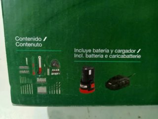 Atornillador + Accesorios + 2 Baterías PARKSIDE