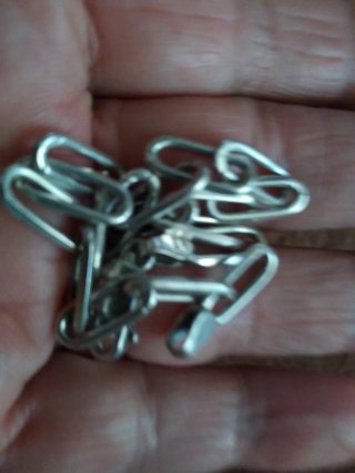 Pulsera de plata auténtica con sello