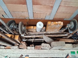 Andamio de obra con ruedas