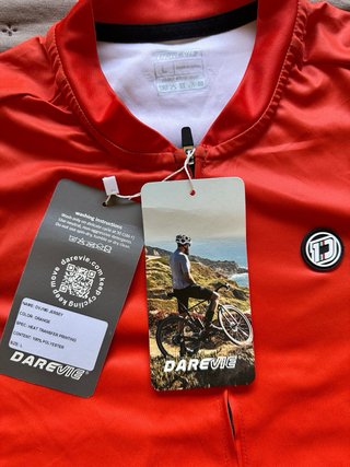 Maillot Ciclismo Darevie rojo