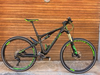Bicicleta Scott Doble Suspensión CARBONO L 29