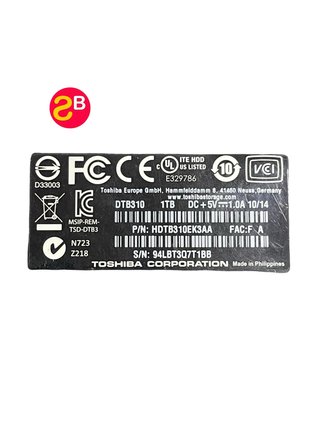 Disco Duro Externo Toshiba 1TB