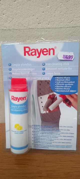 3 Limpiador de planchas Rayen
