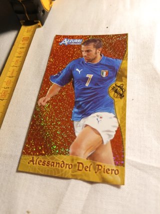 Cartolina Alessandro Del Piero Italia