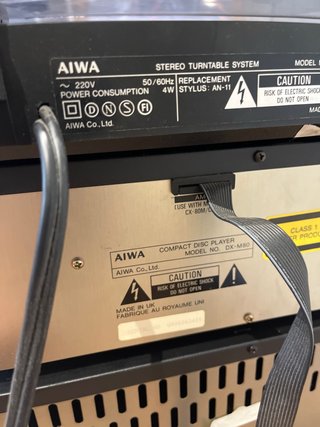 Sistema Componenti Hi-Fi Aiwa