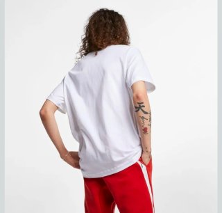 Camiseta Nike M NSW Club Tee Blanca