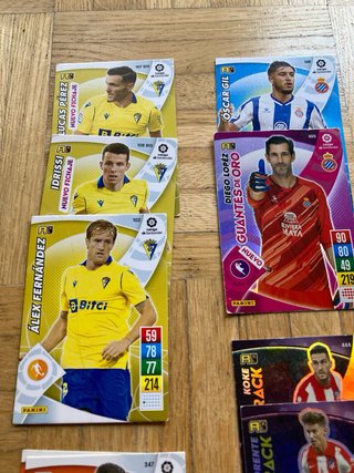 Panini Adrenalyn XL 2021-22 Cartas Fútbol.
