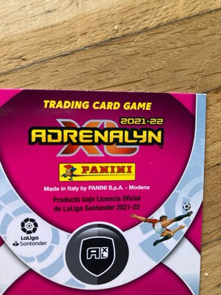 Panini Adrenalyn XL 2021-22 Cartas Fútbol.