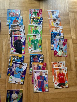 Panini Adrenalyn XL 2021-22 Cartas Fútbol.