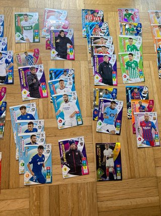 Panini Adrenalyn XL 2021-22 Cartas Fútbol.
