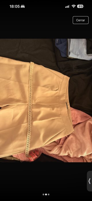 Conjunto traje dos piezas beige