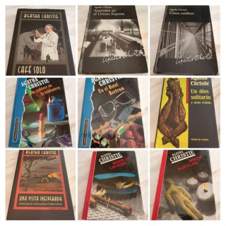 LOTE DE AGATHA CHRISTIE (9 NOVELAS)