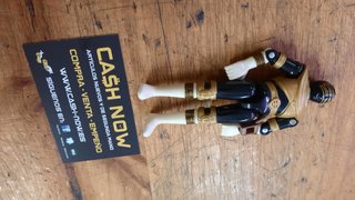 BANDAI 96 ANTIGUO MUÑECO POWER RANGER COLOR DORADO