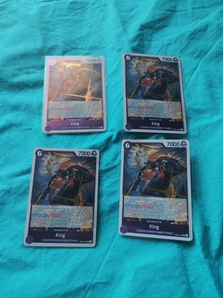 4 Cartas One Piece TCG King EB04-031