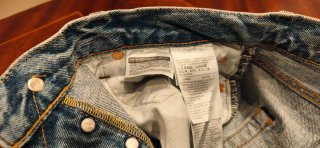 PANTALÓN LEVI'S 501, HOMBRE, AZUL CLARO, W32 L32.