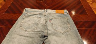 PANTALÓN LEVI'S 501, HOMBRE, AZUL CLARO, W32 L32.