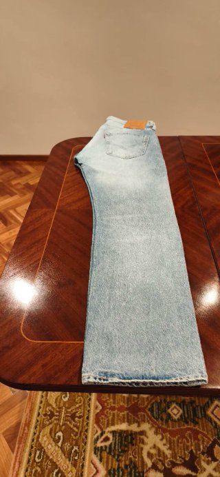 PANTALÓN LEVI'S 501, HOMBRE, AZUL CLARO, W32 L32.