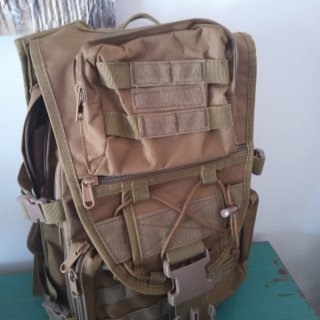 Mochila Táctica Molle Beige