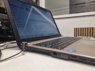 Portátil Asus X540S Plata/Negro