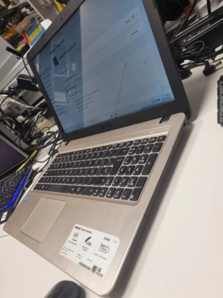 Portátil Asus X540S Plata/Negro