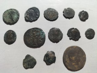 Lote monedas antiguas