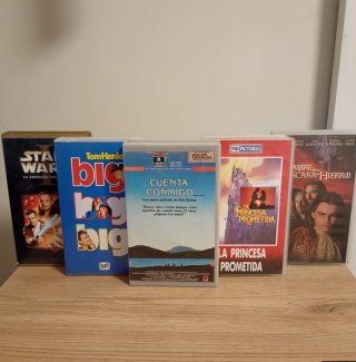 Lote 5 Películas en VHS