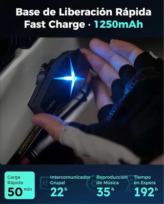 ASMAX F1S Intercomunicador Moto