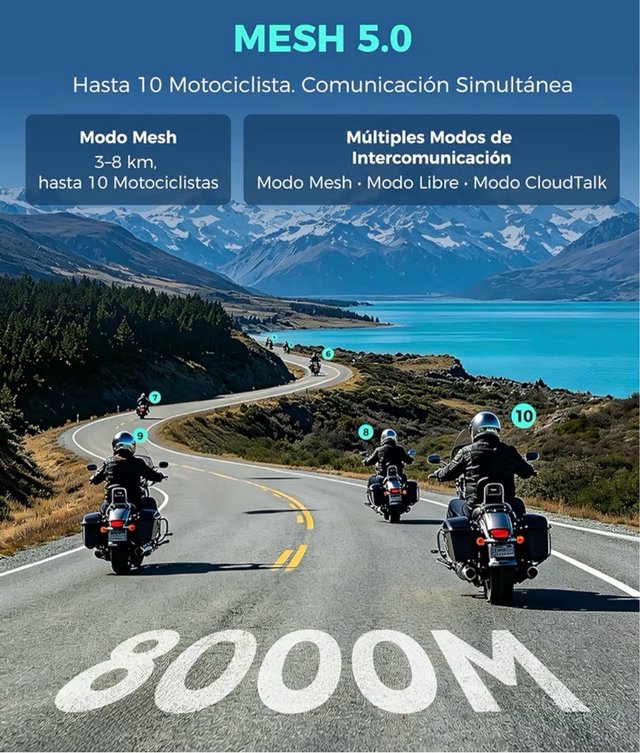 ASMAX F1S Intercomunicador Moto