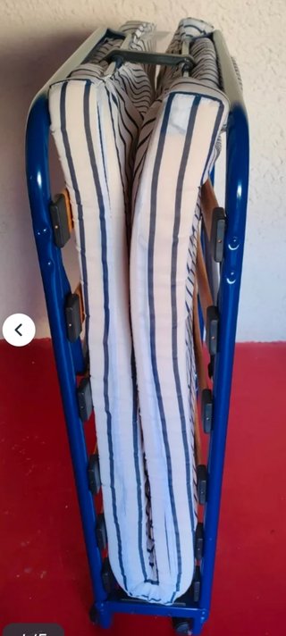 Cama Plegable 80x190 Metal y tela